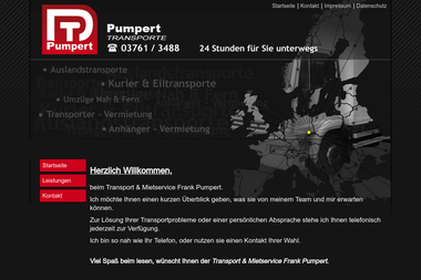 pumpert-transporte.de - Umzugsunternehmen Werdau