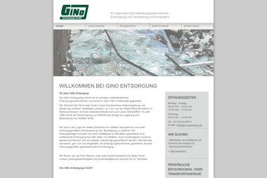 gino-entsorgung.de - Umzugsunternehmen Wilsdruff