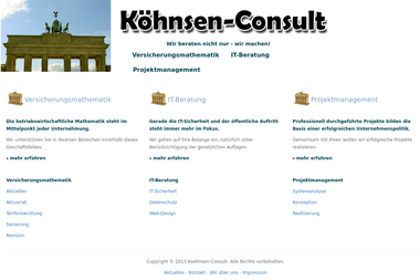 koehnsen-consult.de - Unternehmensberatung Burgwedel