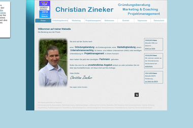 christian-zineker.de - Unternehmensberatung Clausthal-Zellerfeld