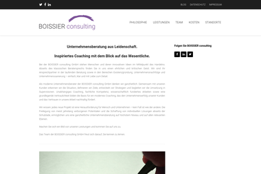 boissier-consulting.com - Unternehmensberatung Dessau-Rosslau
