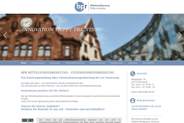 bpr-mb.de - Unternehmensberatung Dortmund