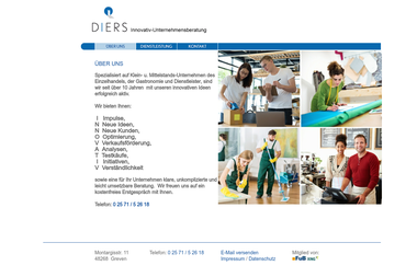 diers-unternehmensberatung.de - Unternehmensberatung Greven