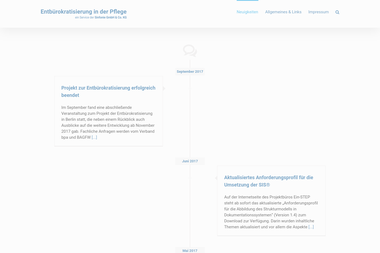 entbuerokratisierung-in-der-pflege.de - Unternehmensberatung Hennigsdorf