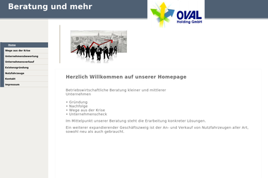 oval-holding.de - Unternehmensberatung Herborn