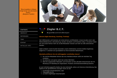 z-bct.de - Unternehmensberatung Kitzingen