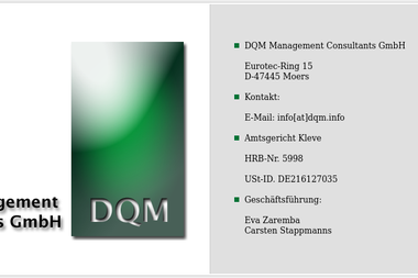 dqm.info - Unternehmensberatung Moers