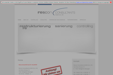 rescon-consultants.de - Unternehmensberatung Neckarsulm