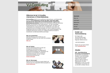 vj-consulting.net - Unternehmensberatung Oelde