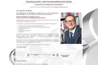 rechtsanwalt-stork.de - Unternehmensberatung Quakenbrück