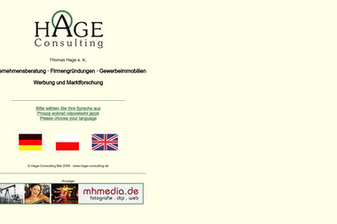 hage-consulting.de - Unternehmensberatung Reinbek