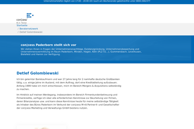 paderborn.concess.de - Unternehmensberatung Salzkotten
