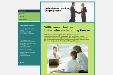 jp-business-consulting.de - Unternehmensberatung Sankt Augustin