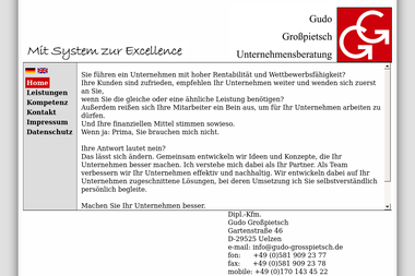 gudo-grosspietsch.de - Unternehmensberatung Uelzen