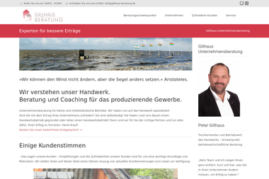 gillhaus-beratung.de - Unternehmensberatung Varel