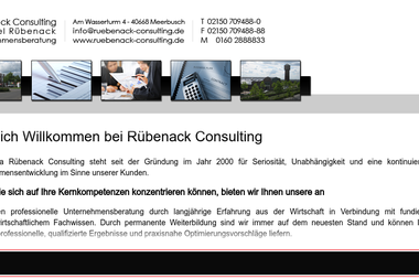 ruebenack-consulting.de - Unternehmensberatung Willich
