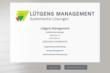 luetgens-management.de - Unternehmensberatung Worms