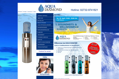 aqua-diamond.de - Wasserspender Anbieter Kreuztal