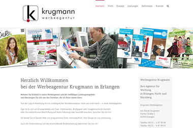 krugmann-werbeagentur.de - Werbeagentur Erlangen