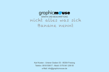 graphicmouse.de - Werbeagentur Freising