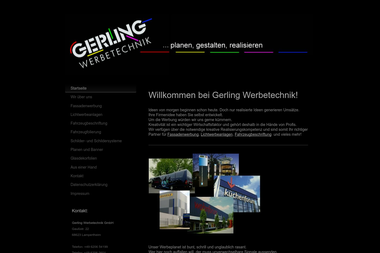gerling-werbetechnik.de - Werbeagentur Lampertheim