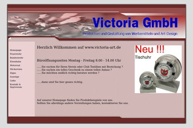 victoria-art.de - Werbeagentur Mühlacker
