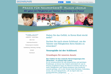 neuropaedie.de - Werbeagentur Münsingen