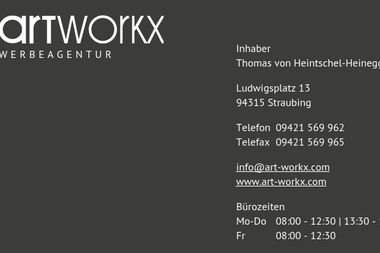 art-workx.com - Werbeagentur Straubing