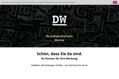 druckwerkstatt-werne.de - Werbeagentur Werne