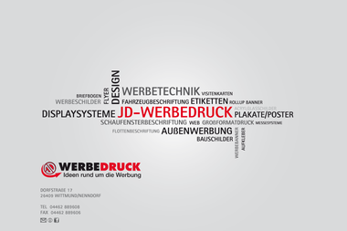 jd-werbedruck.de - Werbeagentur Wittmund