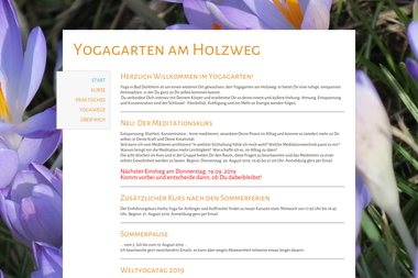 yogagarten-am-holzweg.de - Yoga Studio Bad Dürkheim