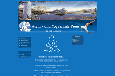 yogaschule-prem.de - Yoga Studio Bad Segeberg