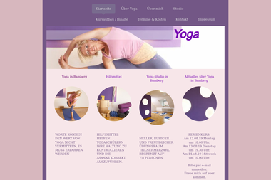 yoga-inbamberg.de - Yoga Studio Bamberg