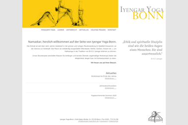 iyengar-yoga-bonn.de - Yoga Studio Bonn