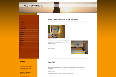 yogaoase-bottrop.de - Yoga Studio Bottrop