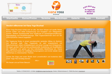 kiana-yoga-bruchsal.de - Yoga Studio Bruchsal