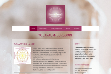 yogaraum-burgdorf.com - Yoga Studio Burgdorf