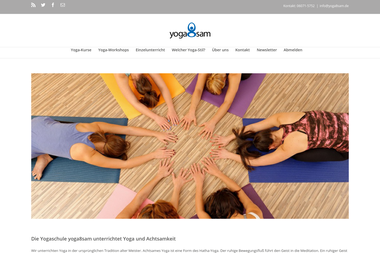 yoga8sam.de - Yoga Studio Dieburg