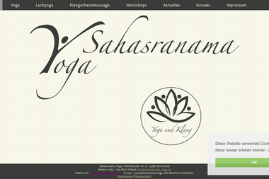 sahasranama-yoga.de - Yoga Studio Dortmund