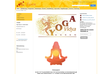 essen.yoga-vidya.de - Yoga Studio Essen