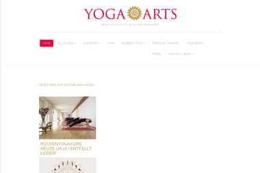 yoga-arts.eu - Yoga Studio Essen