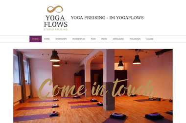 yogaflows-freising.de - Yoga Studio Freising