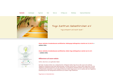 yoga-zentrum-gelsenkirchen.de - Yoga Studio Gelsenkirchen