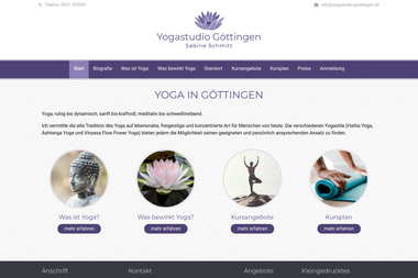 yogastudio-goettingen.de - Yoga Studio Göttingen