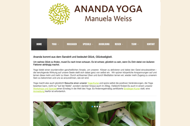 anandayoga-hanau.de - Yoga Studio Hanau