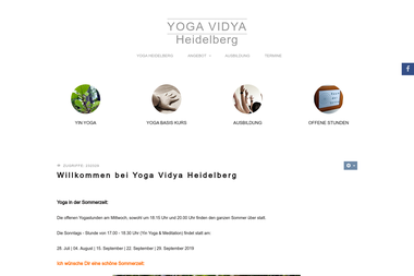 yoga-vidya-heidelberg.de - Yoga Studio Heidelberg