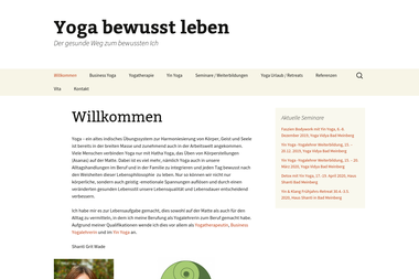 yoga-bewusst-leben.de - Yoga Studio Horn-Bad Meinberg
