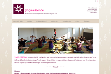 yoga-essence.com - Yoga Studio Kiel