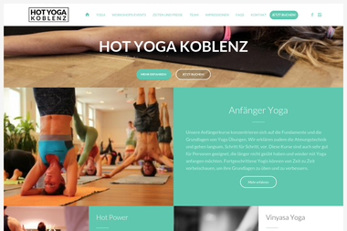 hotyogakoblenz.de - Yoga Studio Koblenz