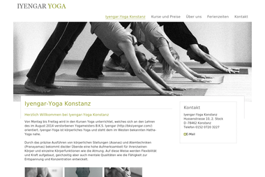 iyengar-yoga-konstanz.de - Yoga Studio Konstanz